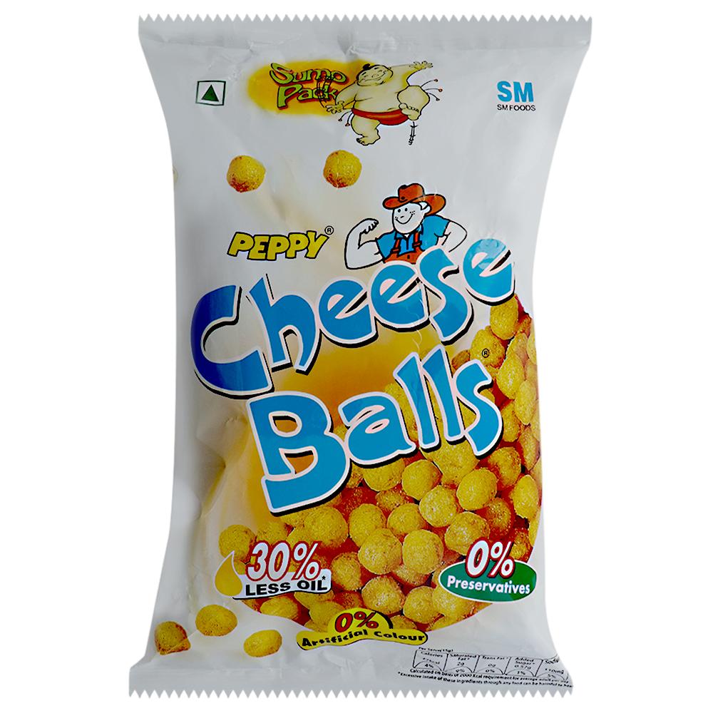 PEPPY CHEESE BALLS